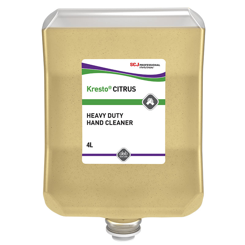 SCJ Kresto Heavy Duty Hand Cleaner 2L Cartridge Natural Orange Oil