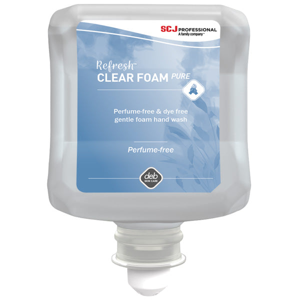 SCJ Refresh Clear Foam Perfume & Dye Free 2L Cartridge