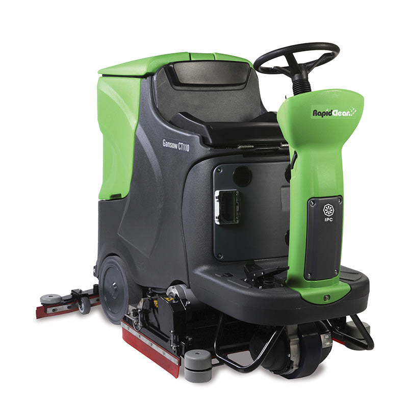 RapidClean IPC CT110 BT70 Ride-On Scrubber