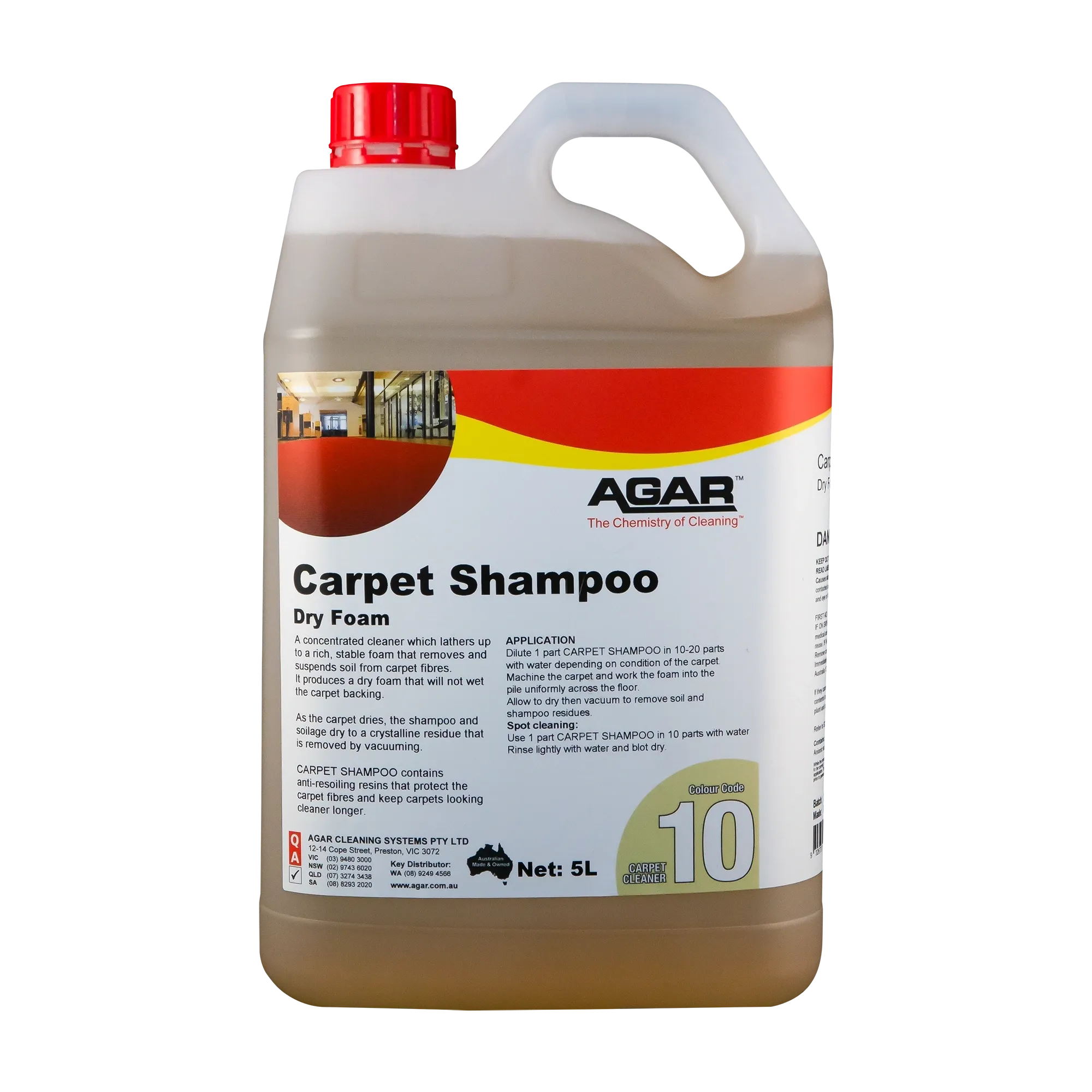 Agar Carpet Shampoo Dry Shampoo