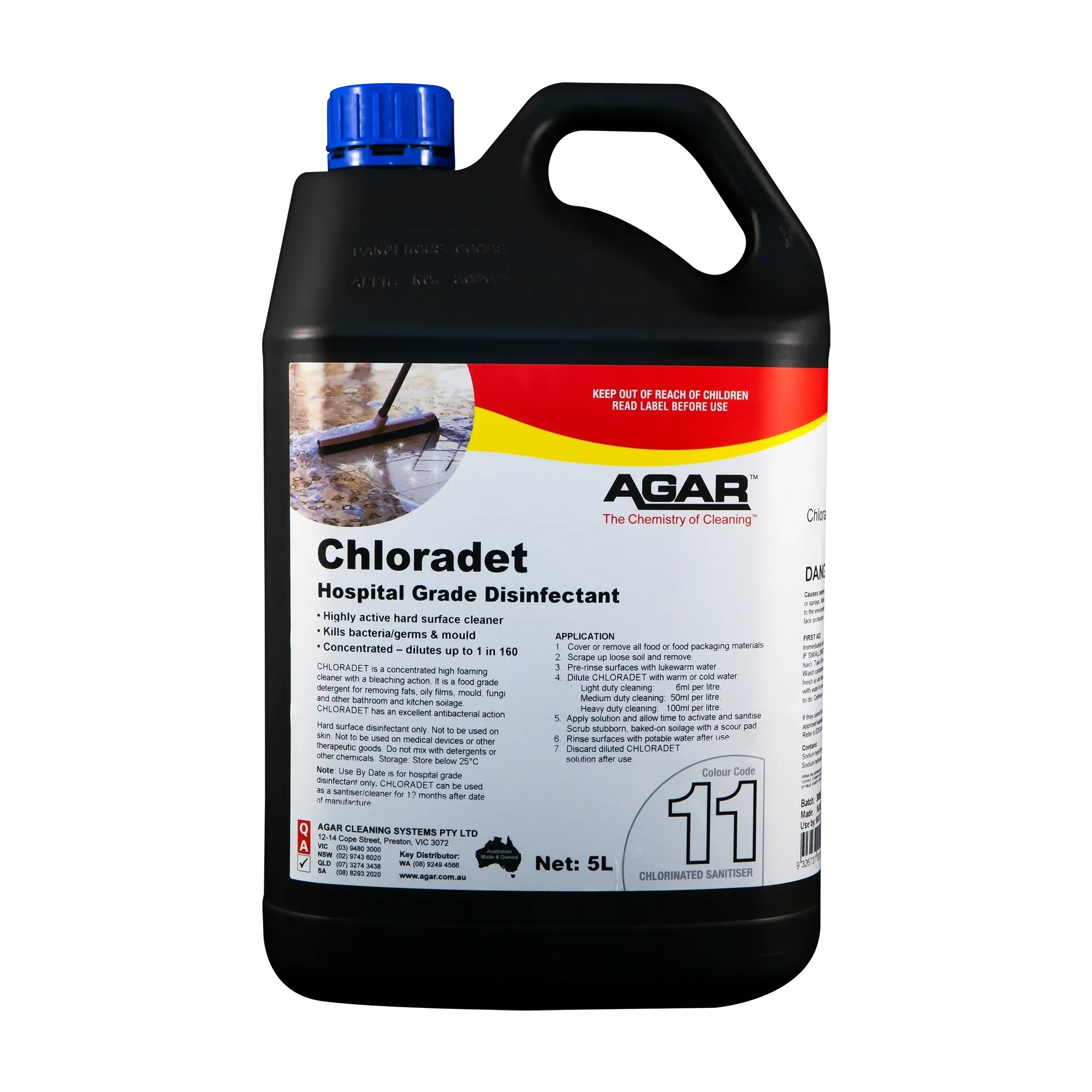 Agar Chloradet Hospital Grade Disinfectant