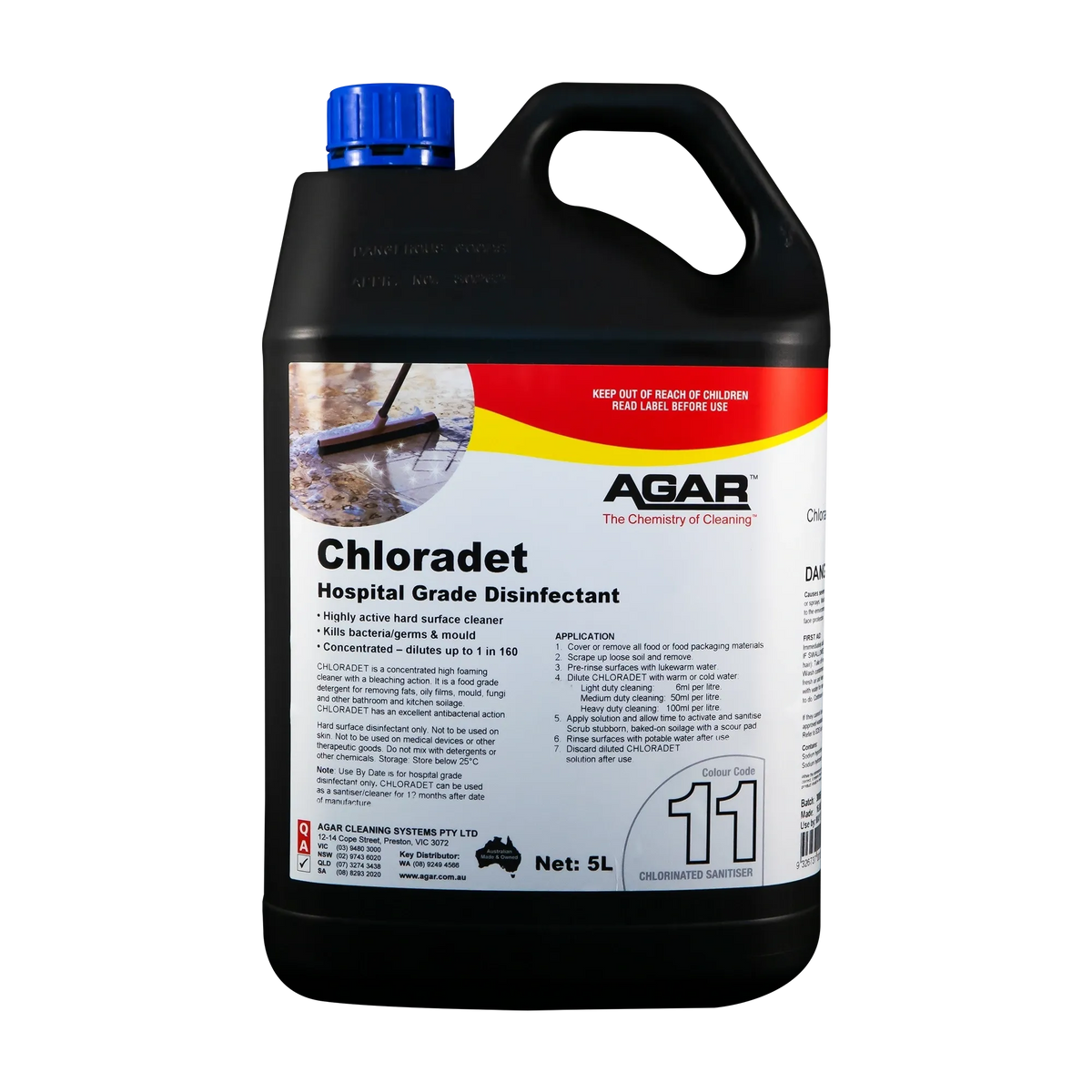 Agar Chloradet Hospital Grade Disinfectant