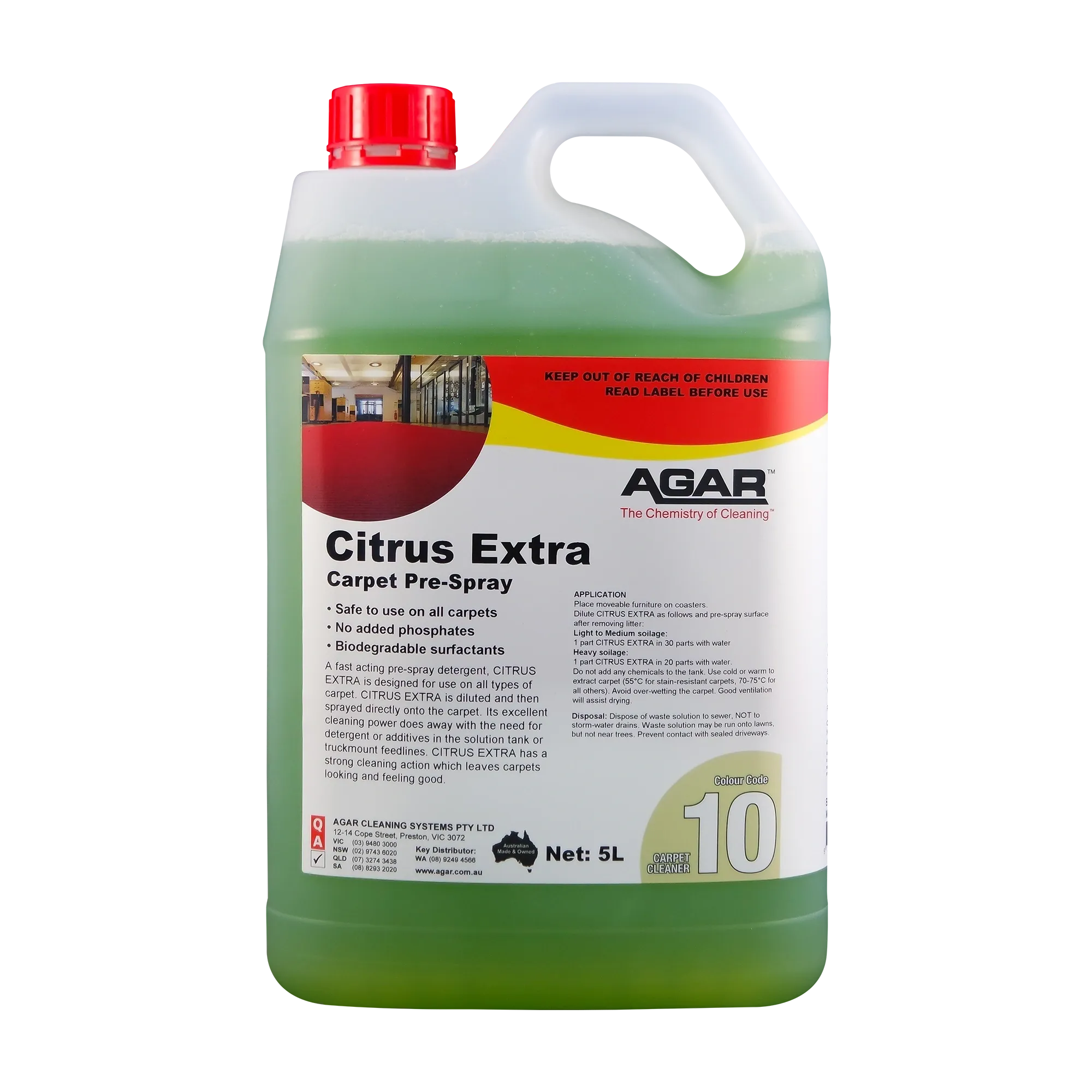 Agar Citrus Extra Carpet Pre-Spray