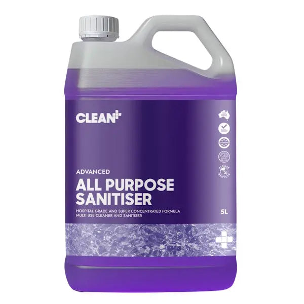 Clean Plus Advanced All Purpose Sanitiser (various sizes)