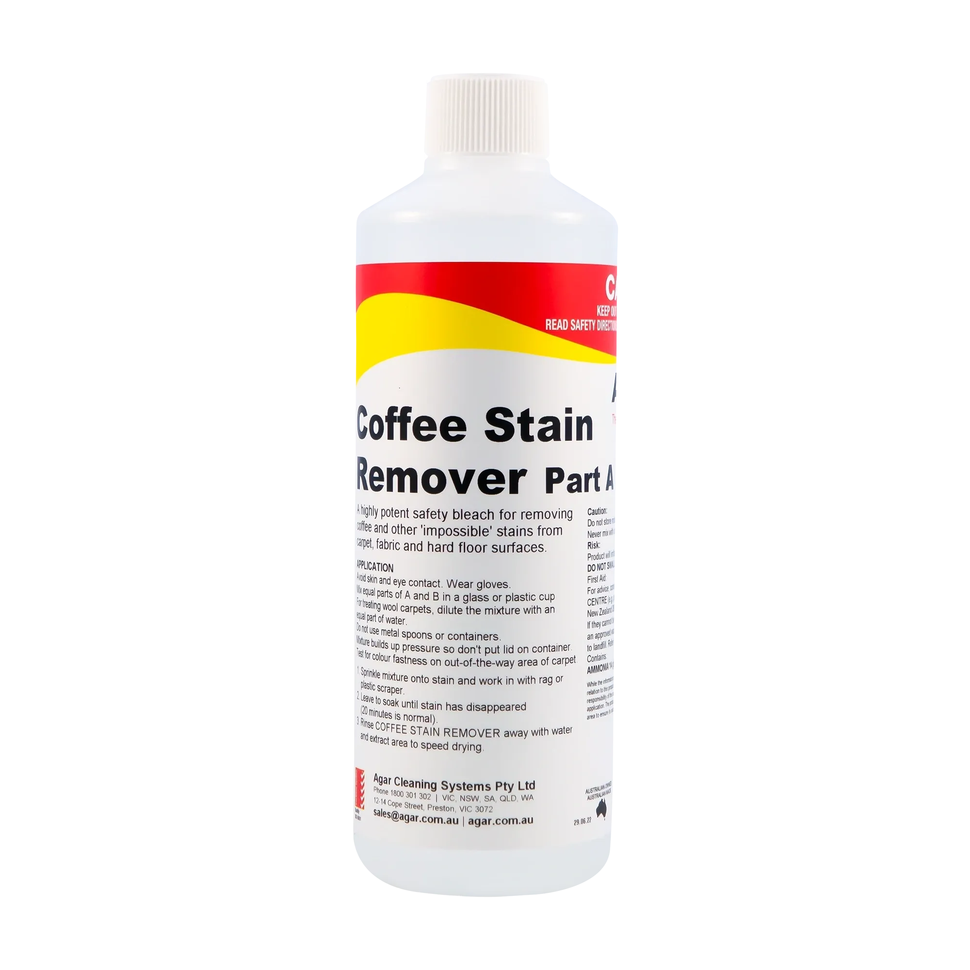 Agar Coffee Stain Remover PART A and/or B