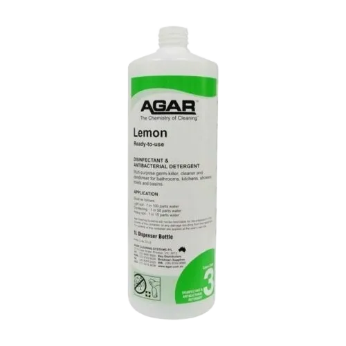 Agar Lemon 1L Empty Squirt Bottle