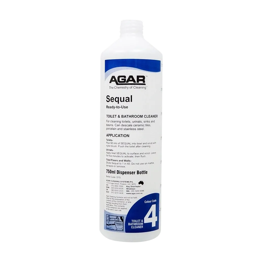 Agar Sequal 750ml Empty Squirt Bottle