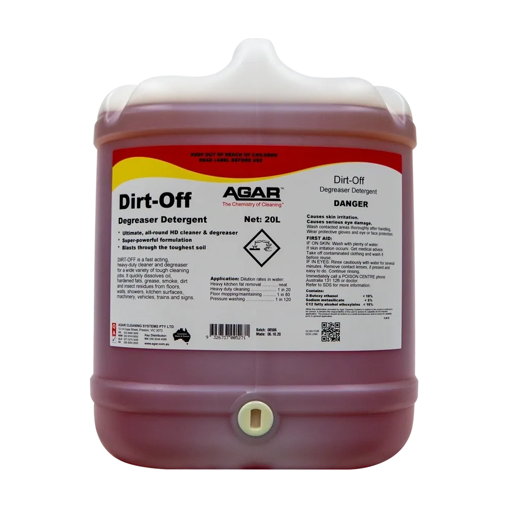 Agar Dirt-Off Degreaser Detergent