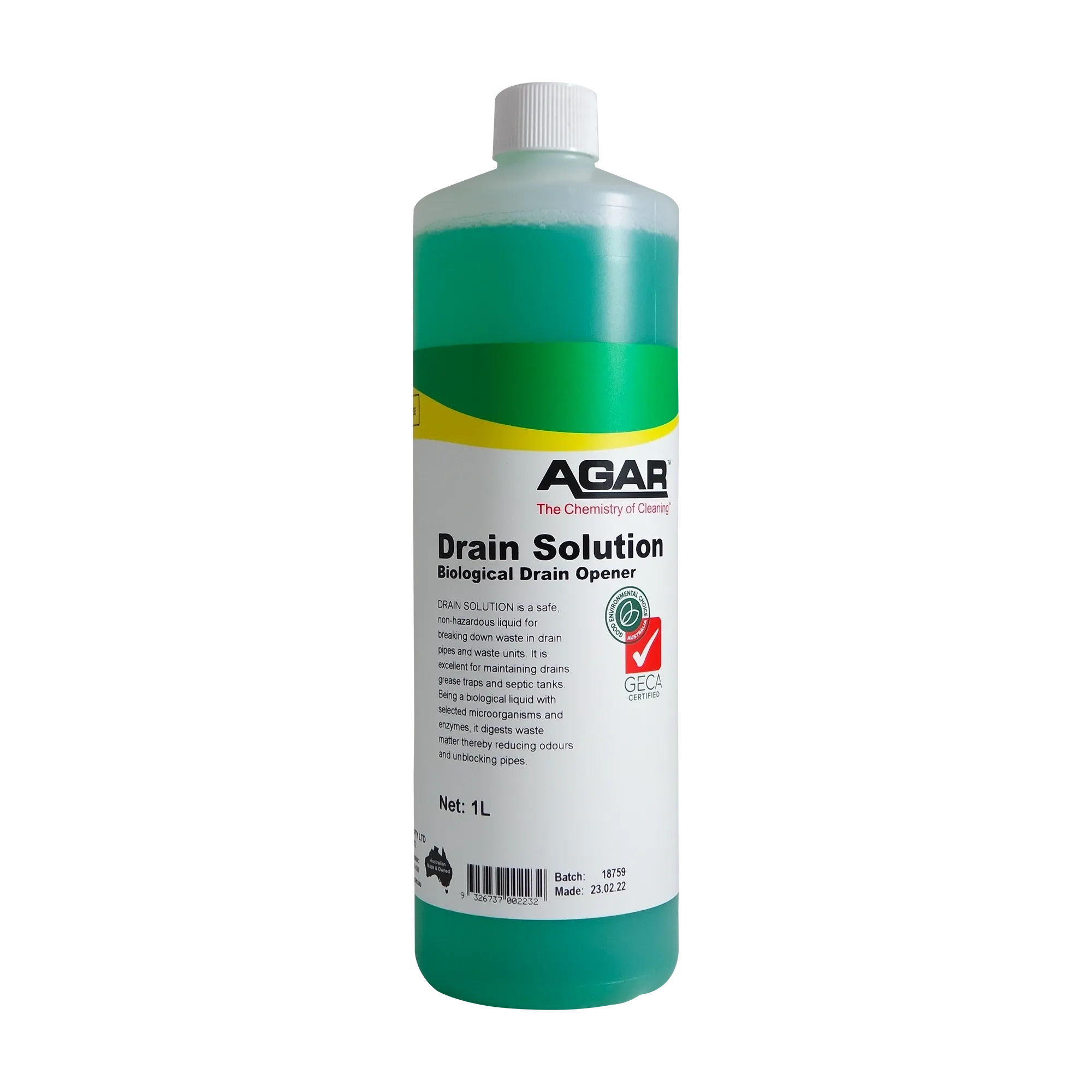 Agar Drain Solution Biological Drain Opener GRECA Certified