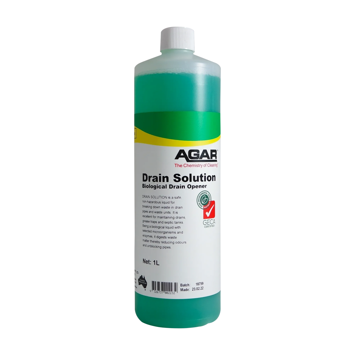 Agar Drain Solution Biological Drain Opener GRECA Certified