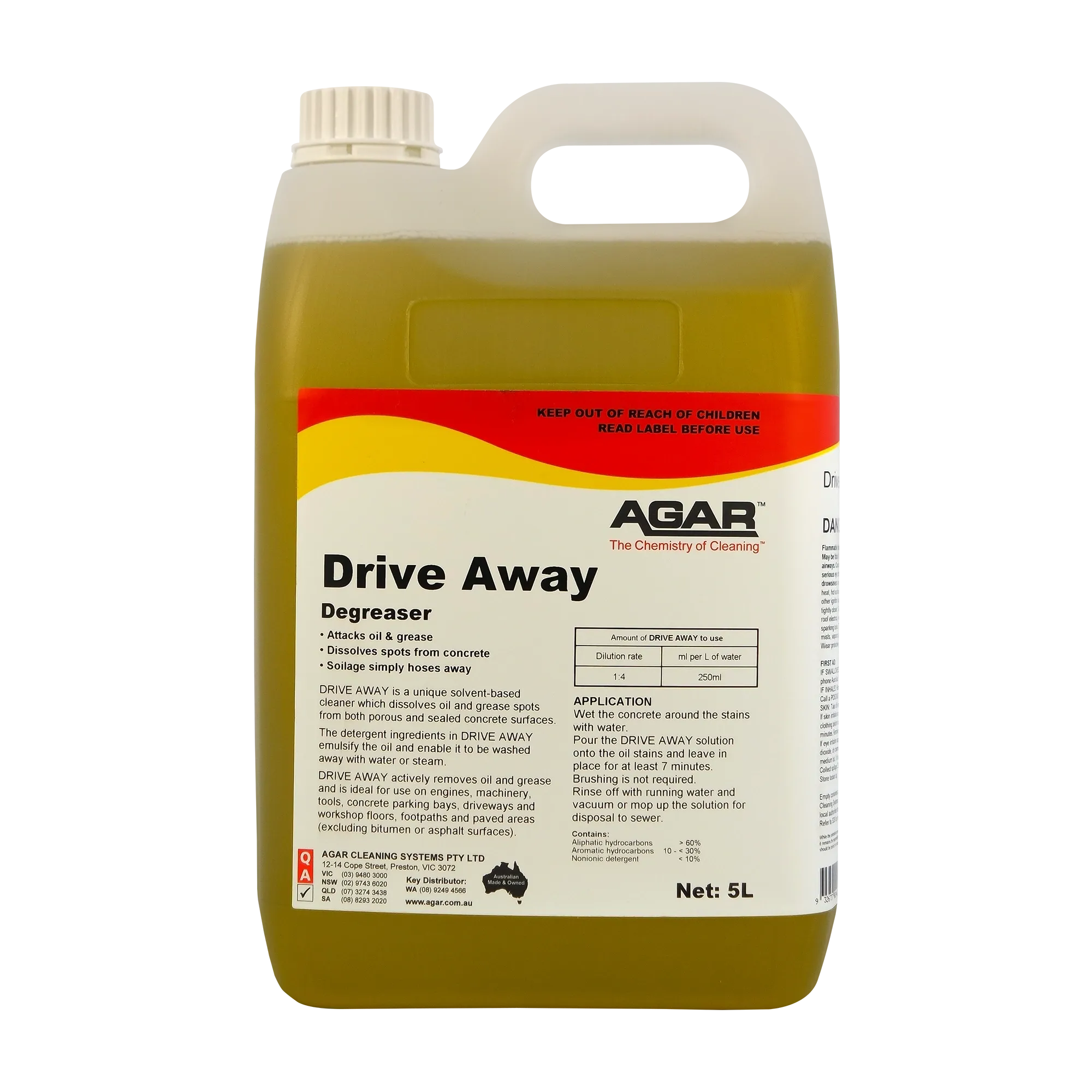 Agar Drive Away Degreaser