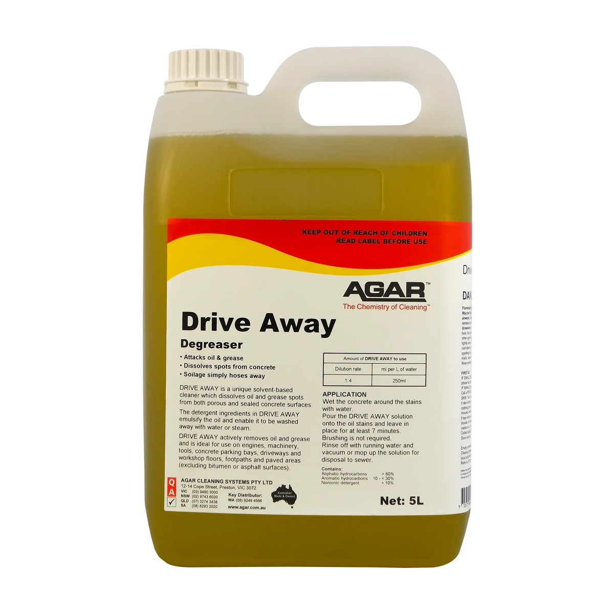 Agar Drive Away Degreaser