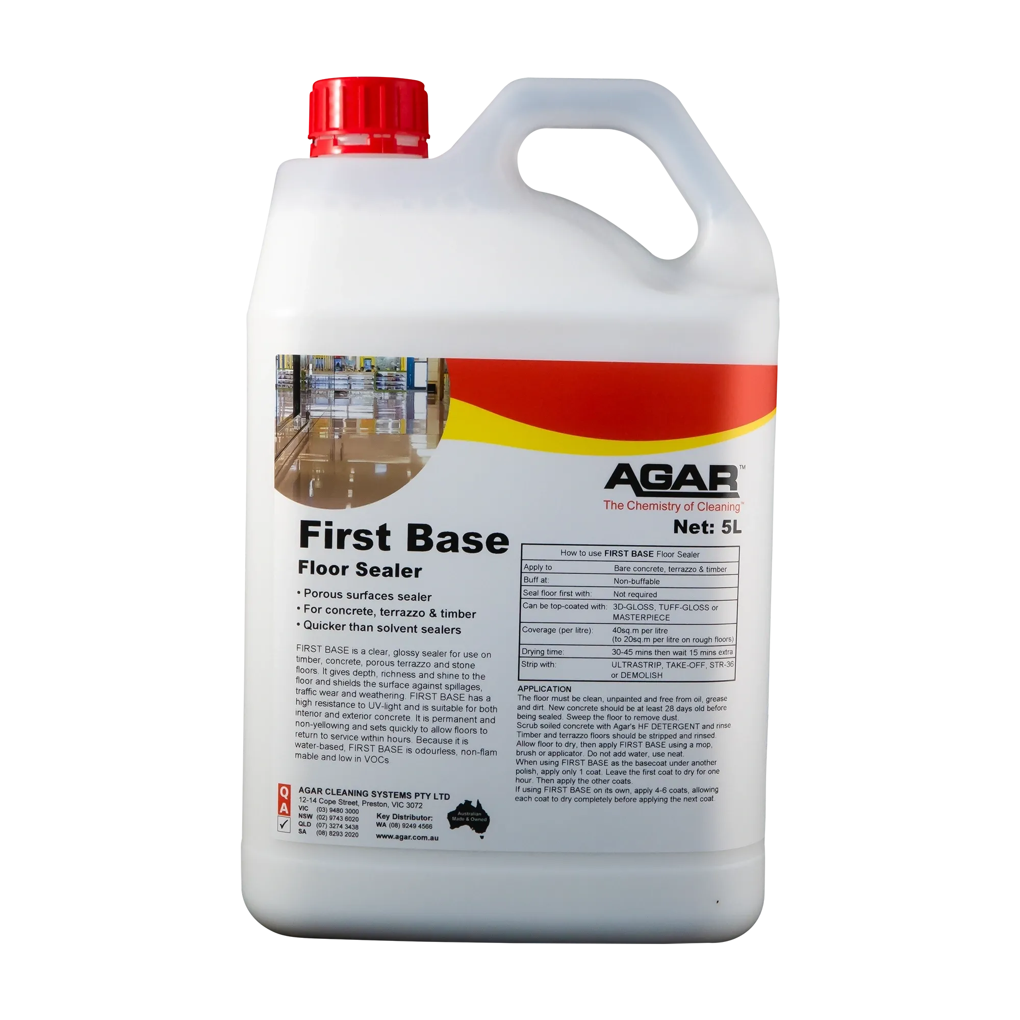 Agar First Base Floor Sealer