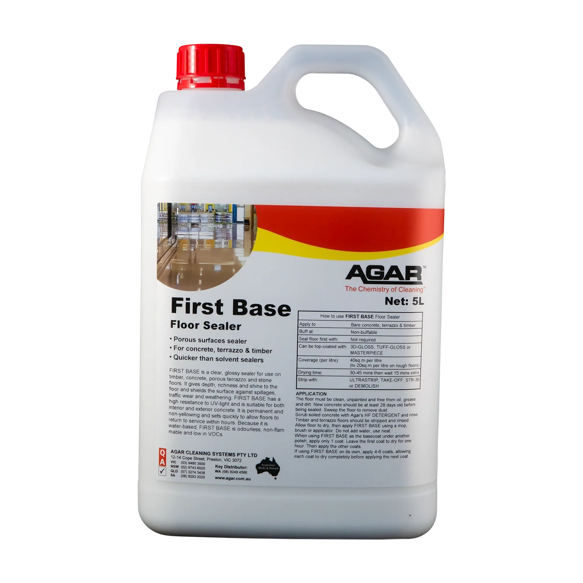 Agar First Base Floor Sealer