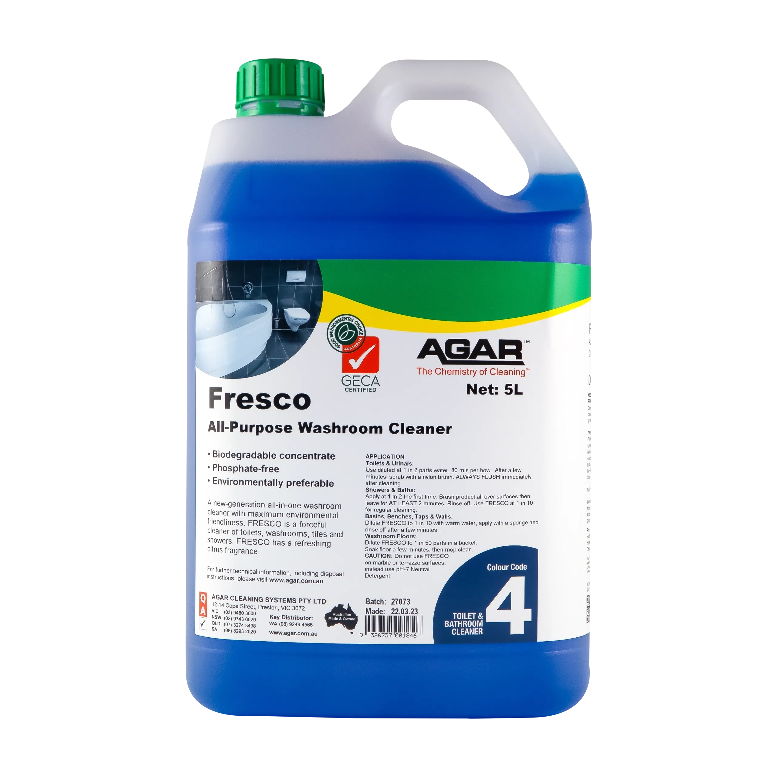 Agar Fresco All-purpose Washroom Cleaner