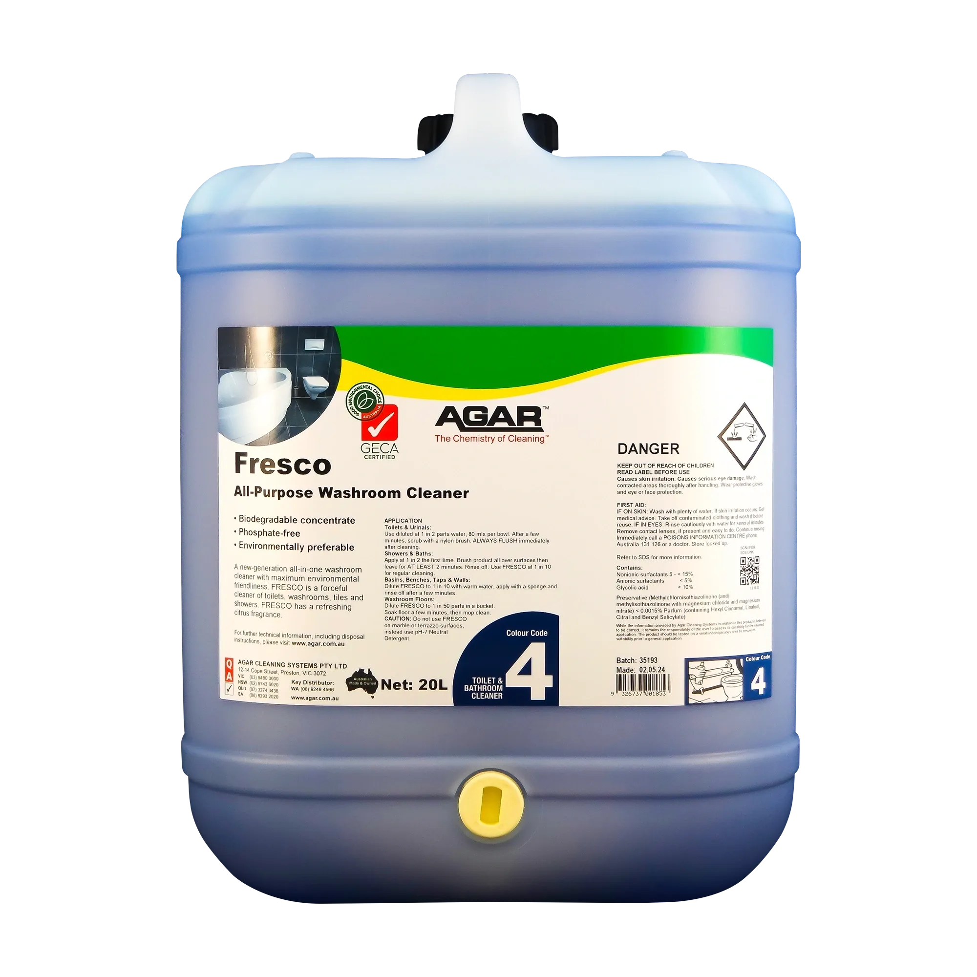 Agar Fresco All-purpose Washroom Cleaner