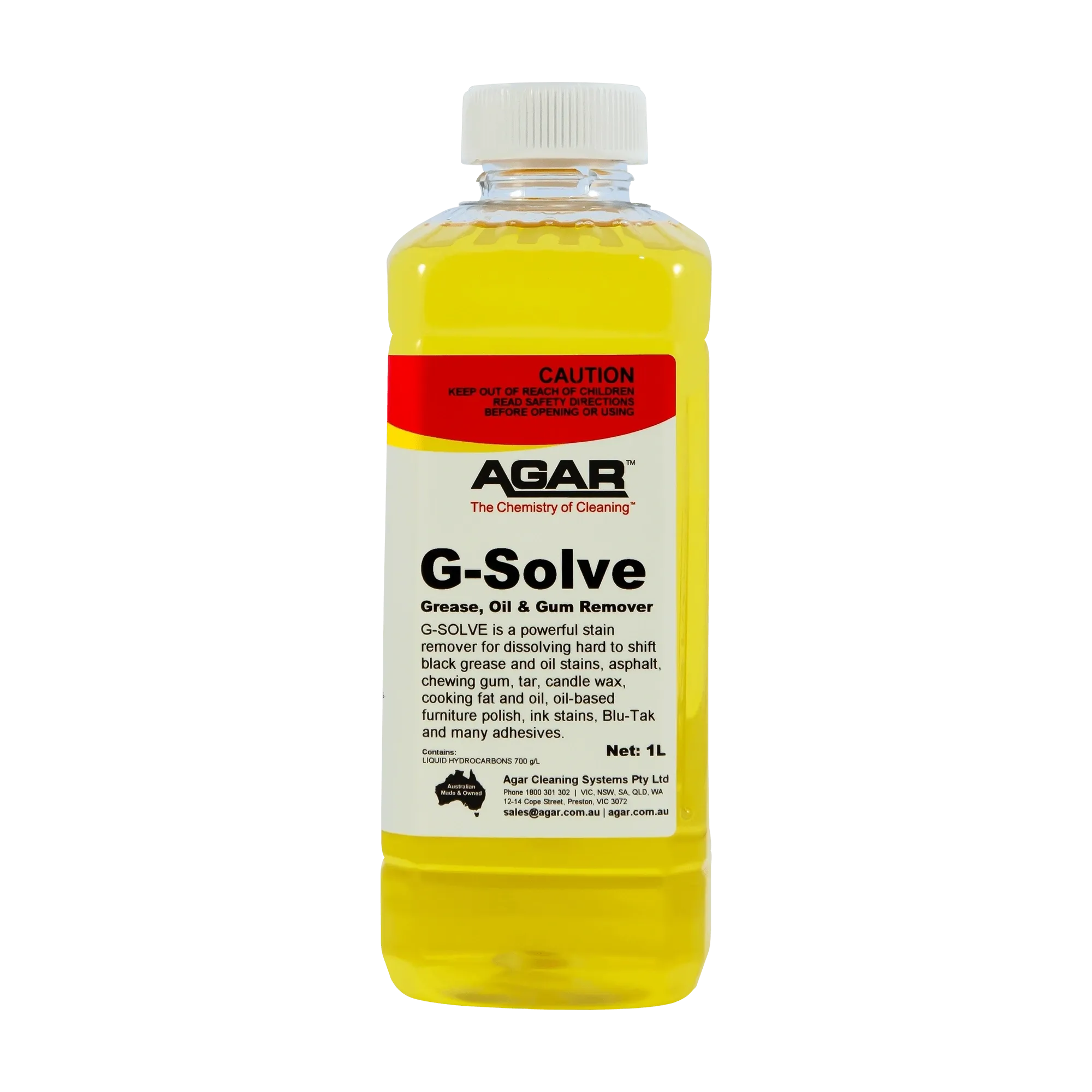 Agar G-Solve Grease, Oil and Gum Remover