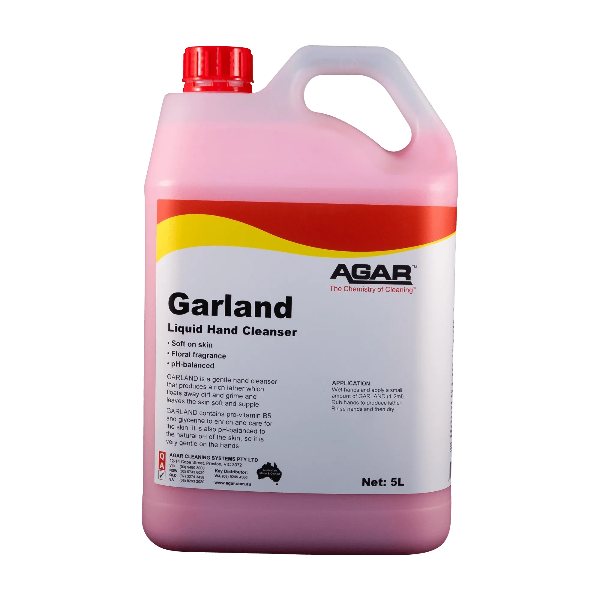 Agar Garland Liquid Hand Cleanser