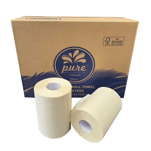 Pure Washroom Roll Hand Towel 80m x 16 Rolls