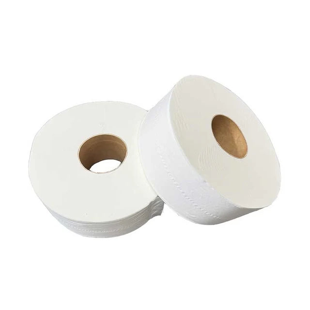 Pure Washroom Premium 85mm x 300m 2ply Jumbo Toilet Roll 8 Rolls