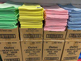 Oates r-MicroLife Plus BULK Carton 60pk 38x38cm Various Colours