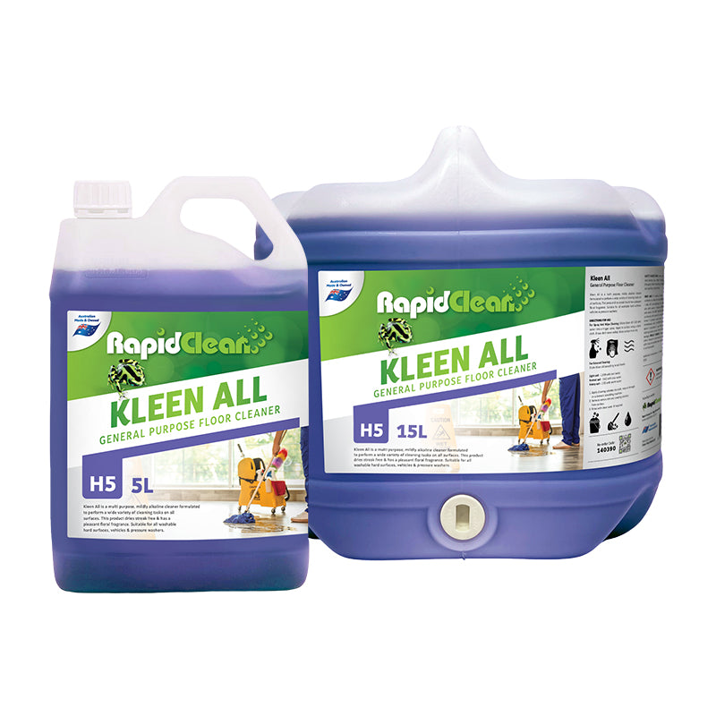 RapidClean Kleen All General Purpose Floor Cleaner (various sizes)