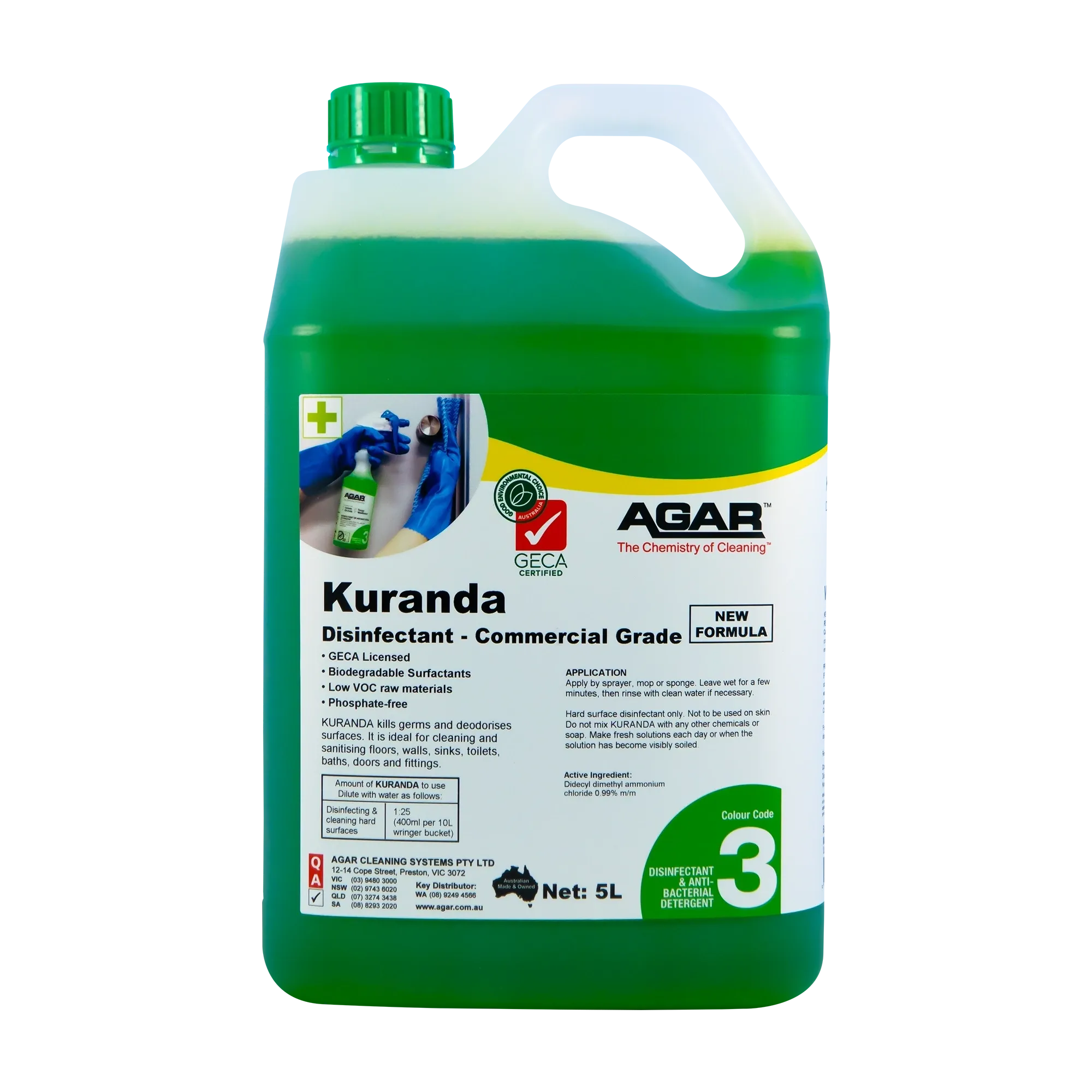 Agar Kuranda Commercial Grade Disinfectant