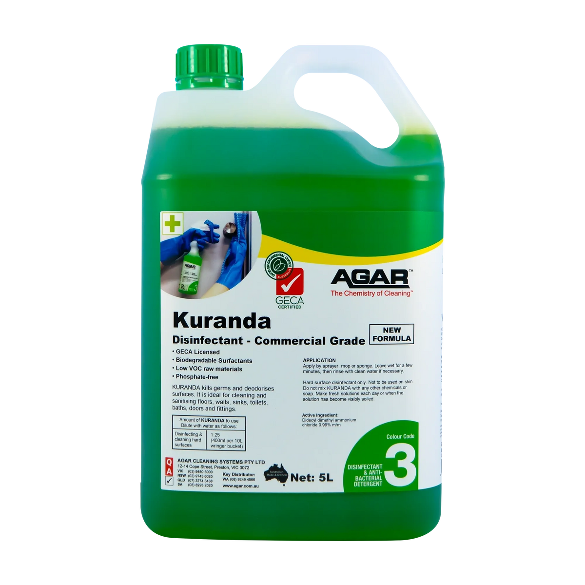 Agar Kuranda Commercial Grade Disinfectant
