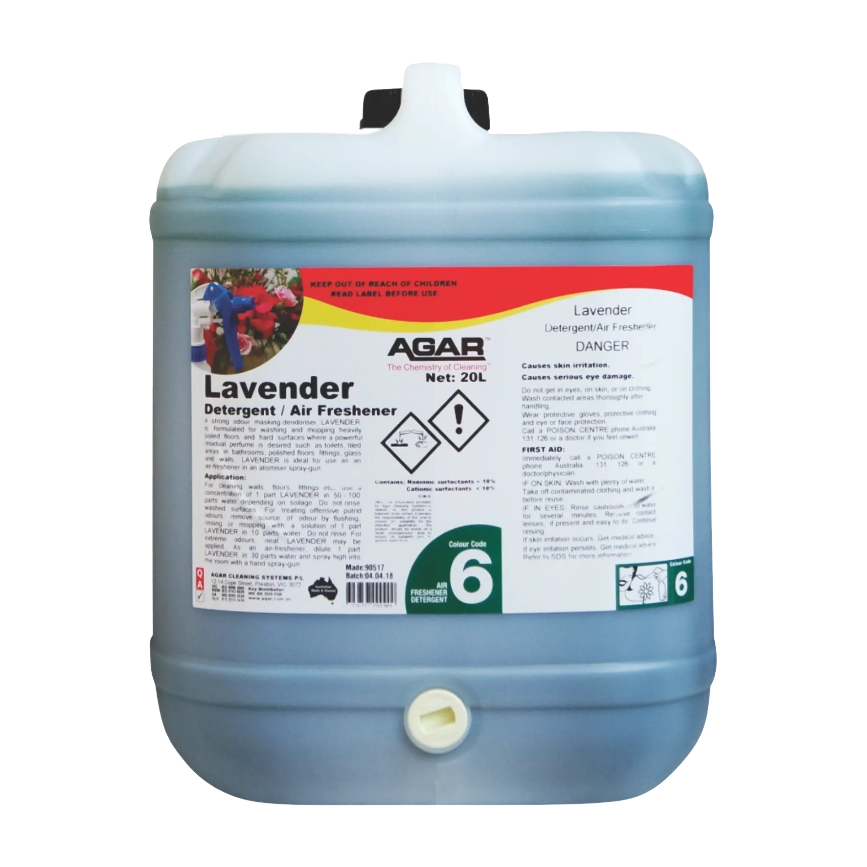 Agar Lavender Air Freshener & Detergent