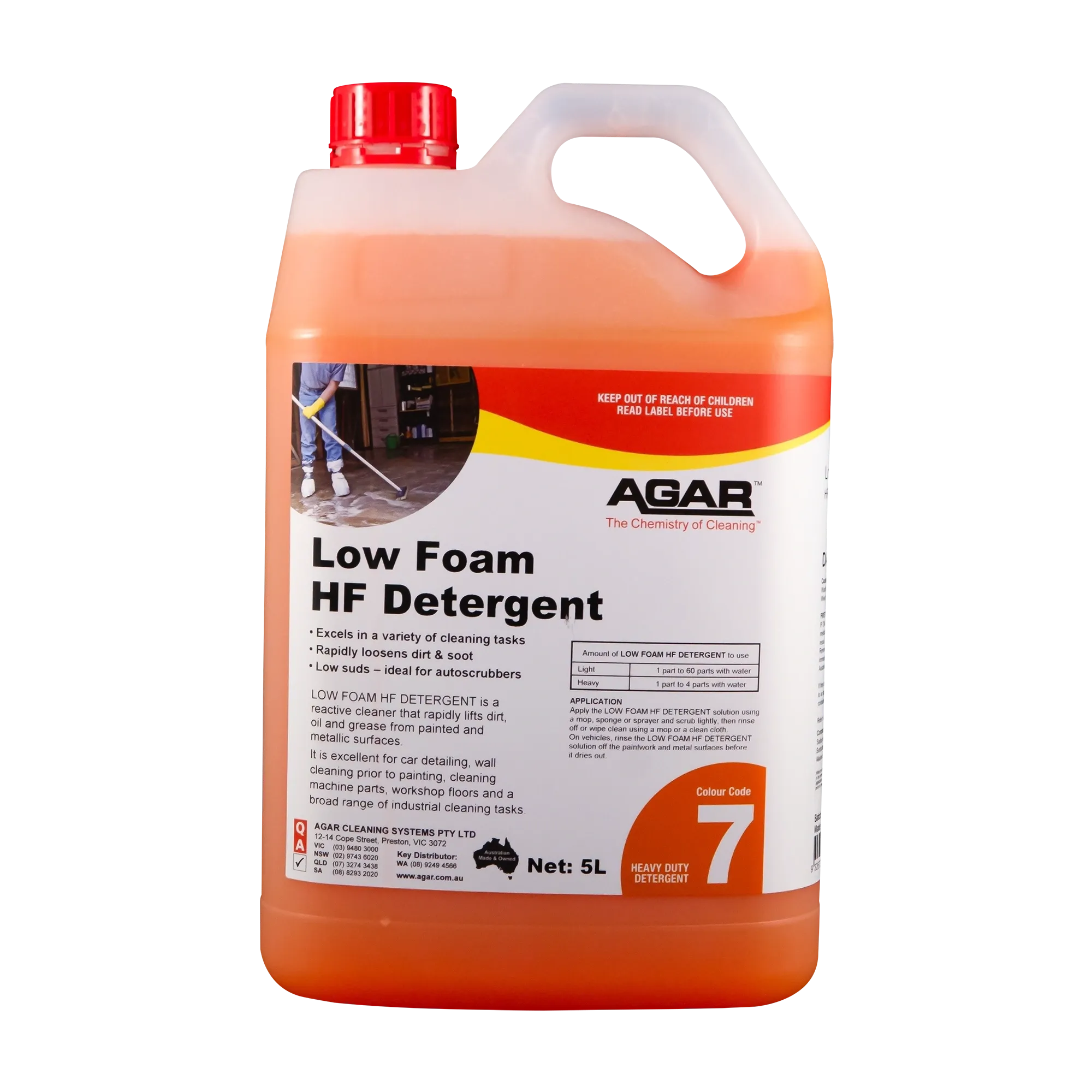 Agar Low Foam HF Detergent