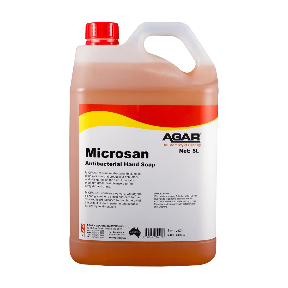 Agar Microsan Antibacterial Hand Soap