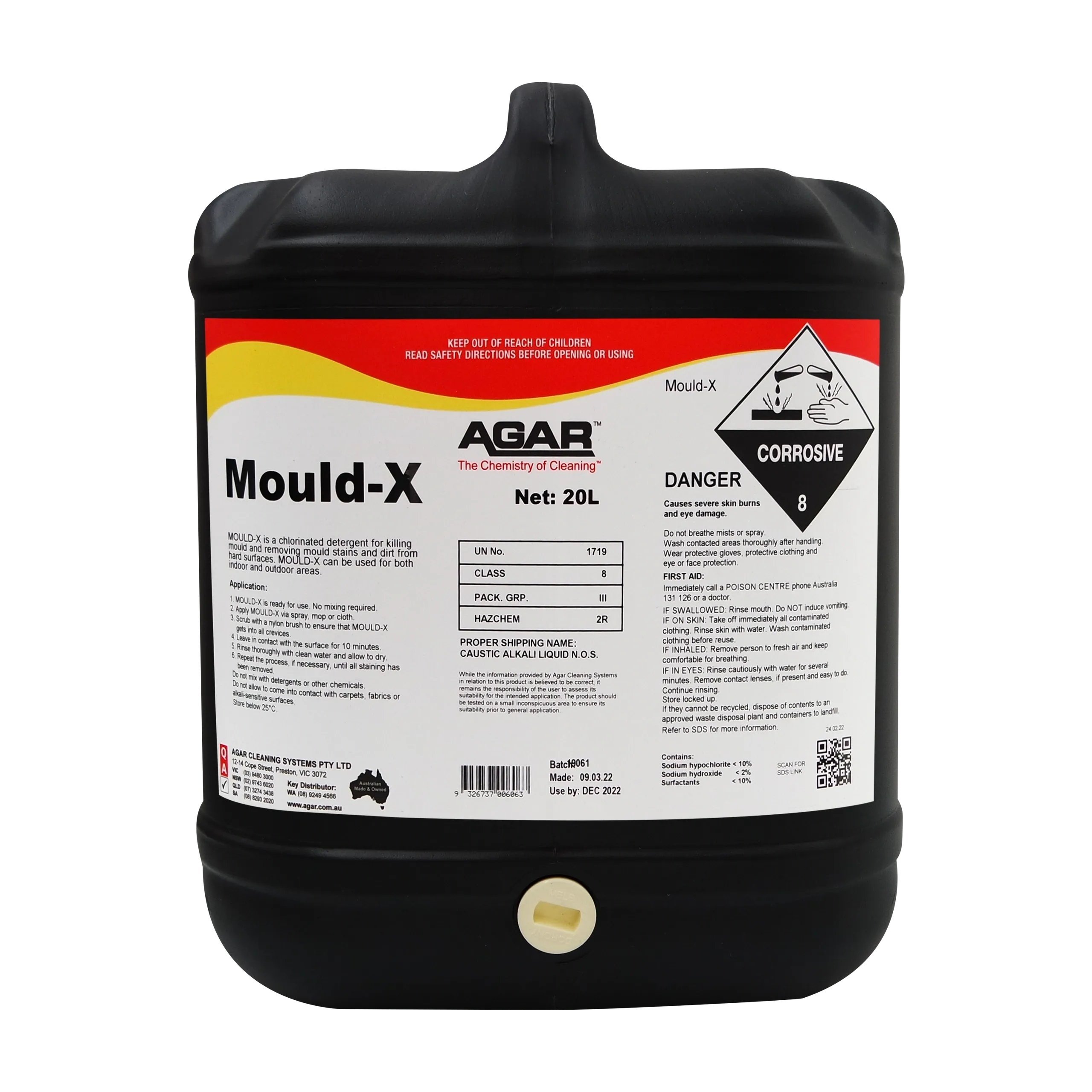 Agar Mould-X Mould and Mildew Remover