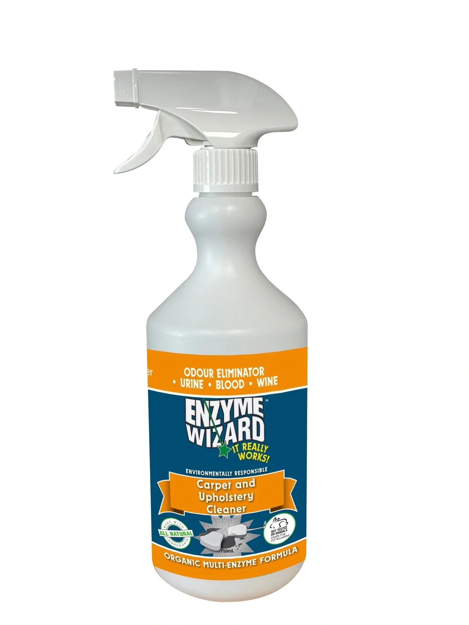 Enzyme Wizard Carpet and Upholstery Cleaner Various Sizes
