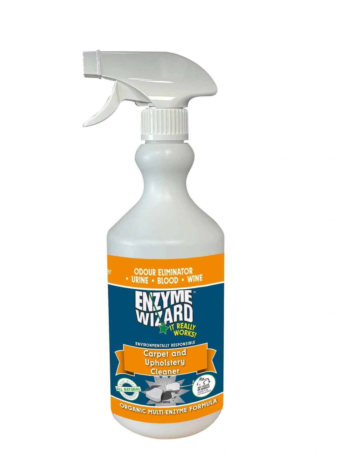 Enzyme Wizard Carpet and Upholstery Cleaner Various Sizes