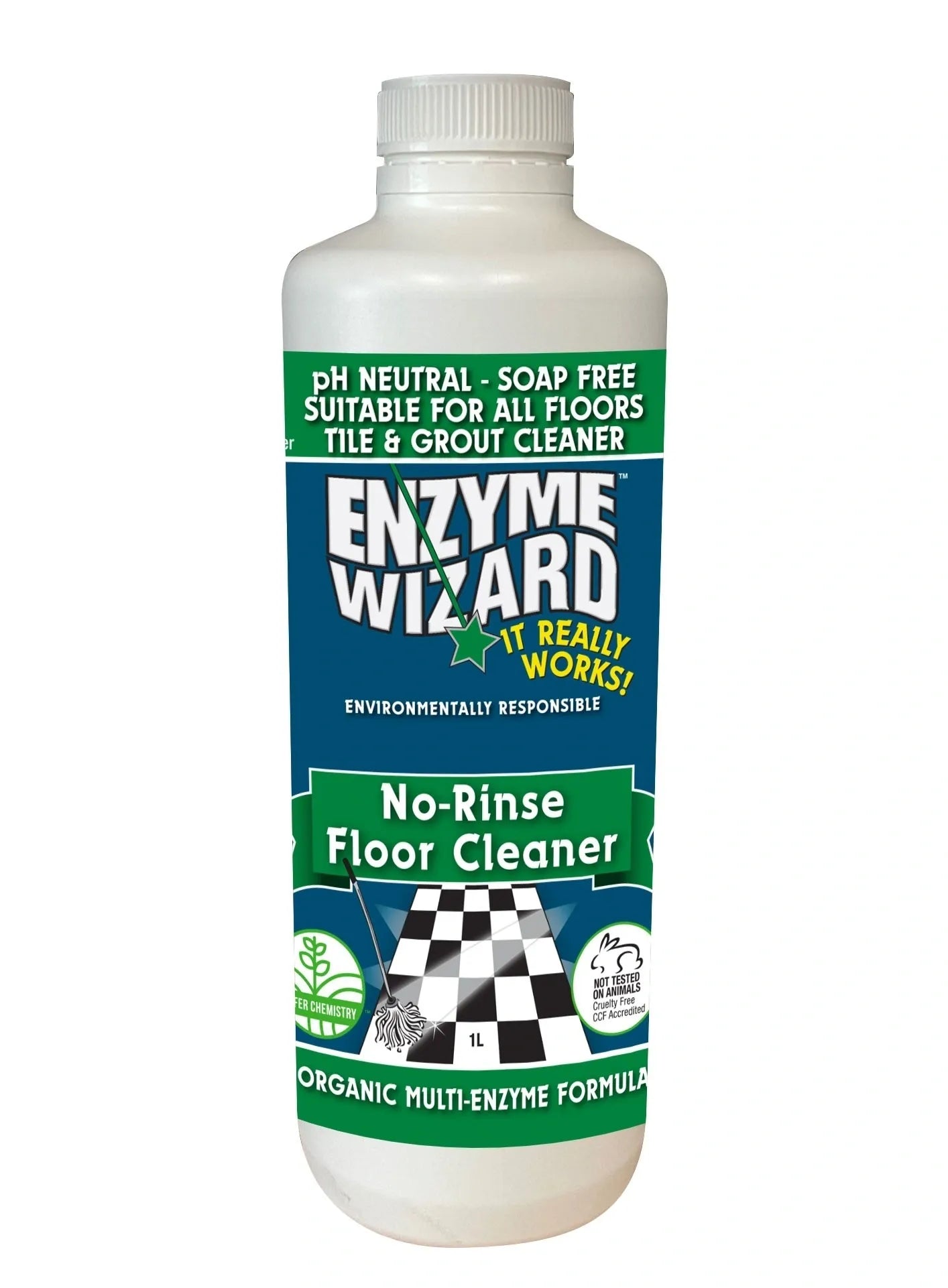 Enzyme Wizard No-Rinse Floor Cleaner Various Sizes