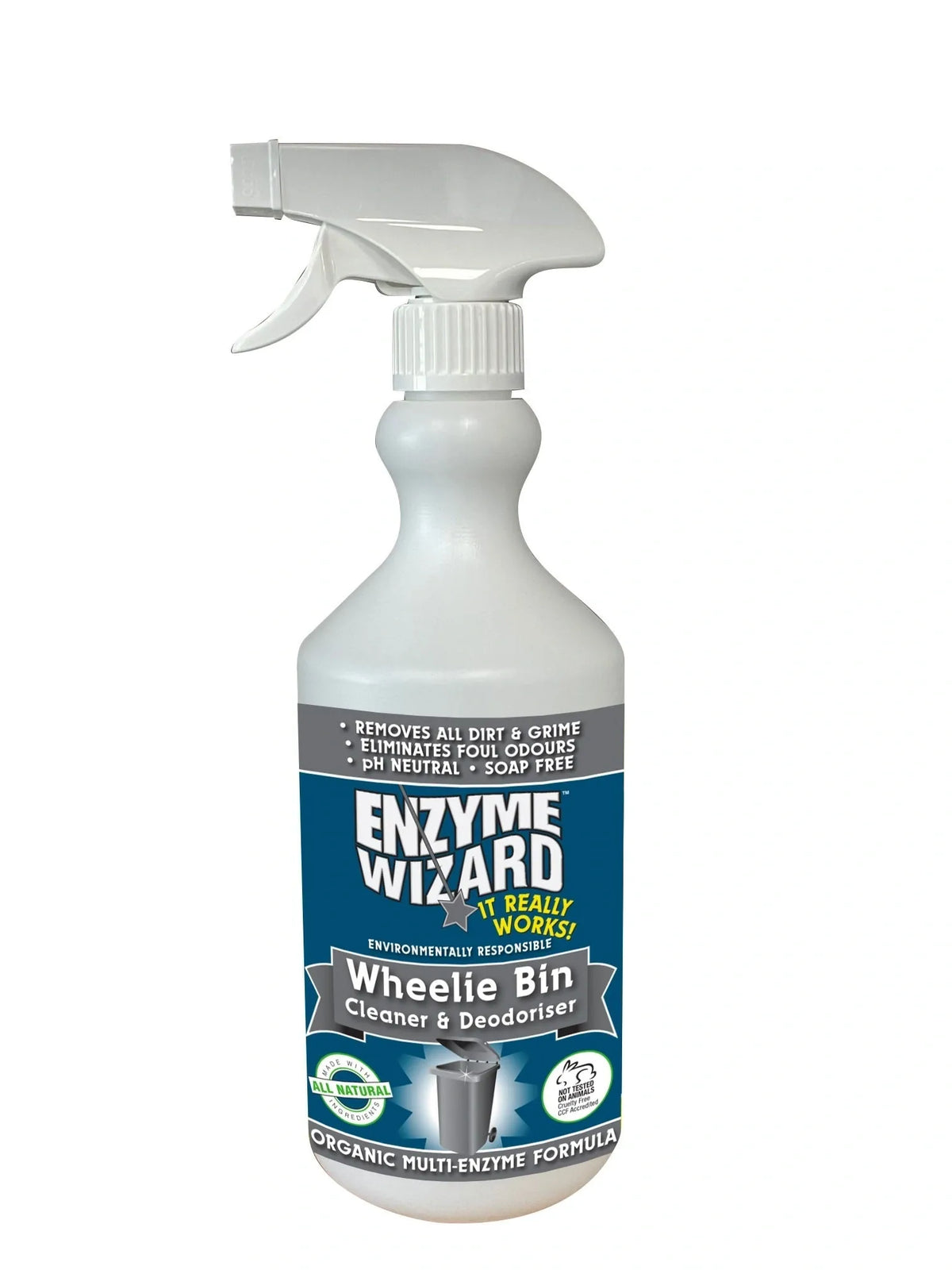 Enzyme Wizard Wheelie Bin Cleaner & Deodoriser Various Sizes