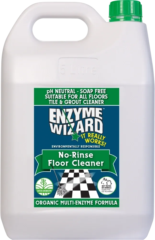 Enzyme Wizard No-Rinse Floor Cleaner Various Sizes