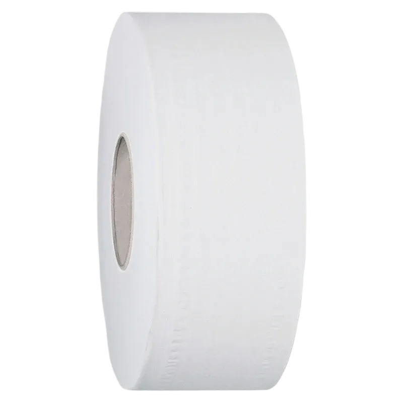 Deluxe 2ply Jumbo Roll 8.5cmx300m 8pk Poly Whisper