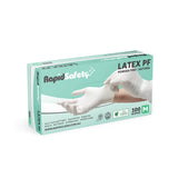 RapidSafety Latex Powder Free Examination Gloves - Various Sizes