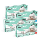 RapidSafety Latex Powder Free Examination Gloves - Various Sizes