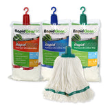 RapidClean Rapid350 Premium Microfibre Round Mops 350g