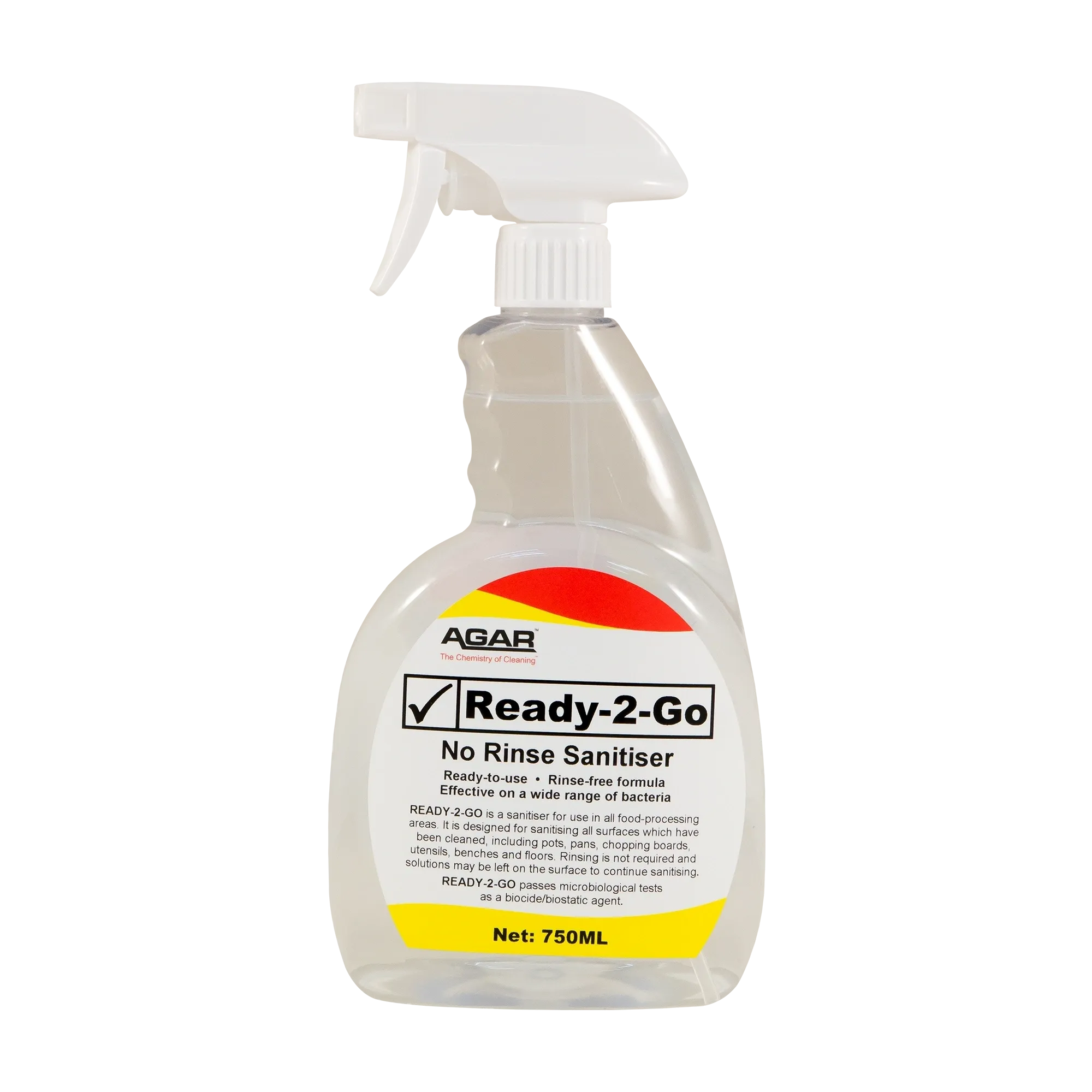 Agar Ready-2-Go No Rinse Sanitiser