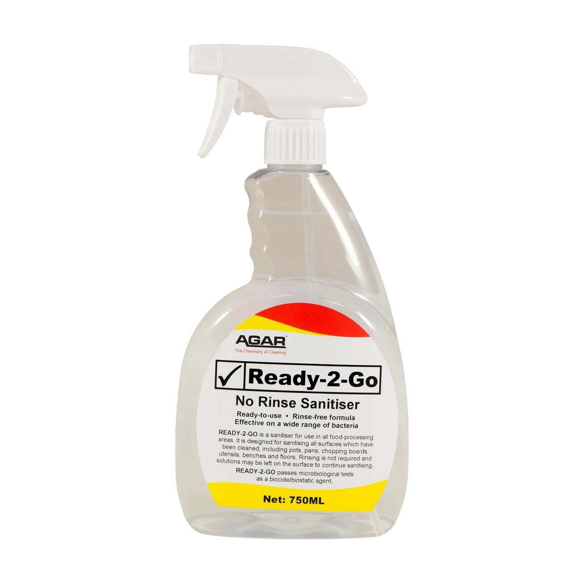 Agar Ready-2-Go No Rinse Sanitiser