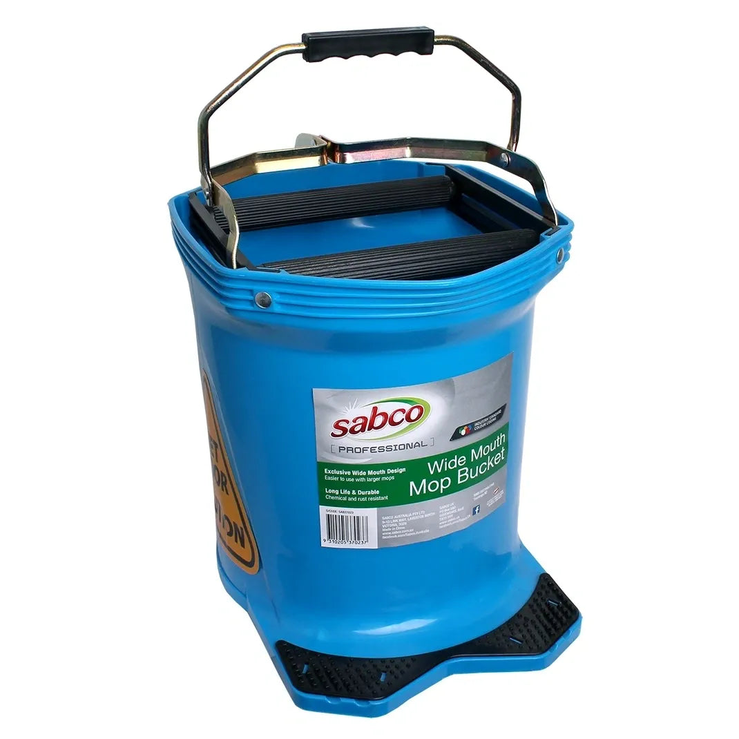 SABCO Wide Mouth 16Lt Bucket Various Colours