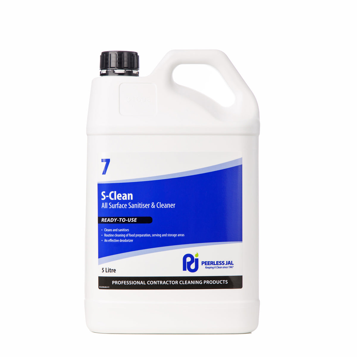 Peerless Jal S-Clean All Surface Sanitiser & Cleaner