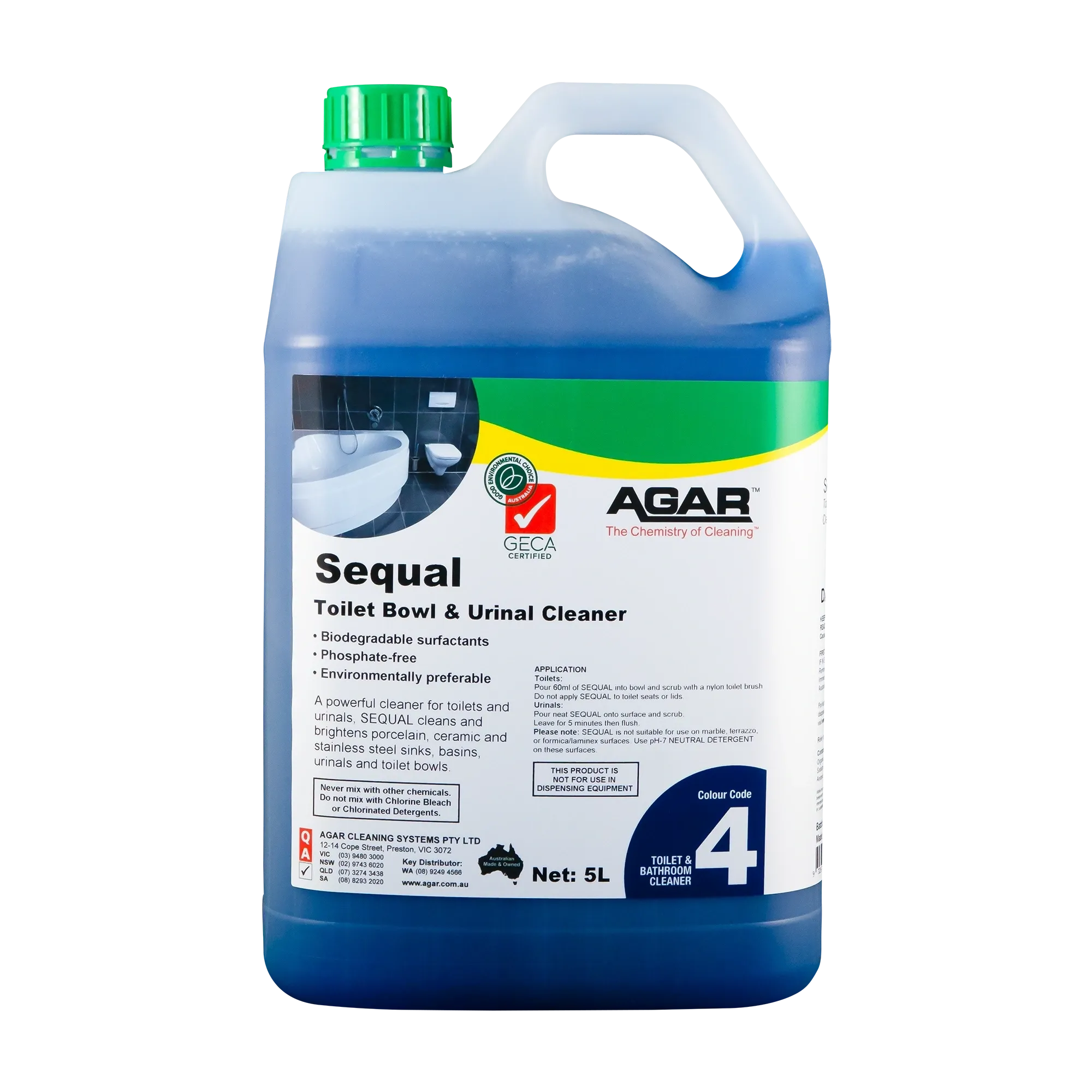 Agar Sequal Toilet Bowl & Urinal Cleaner