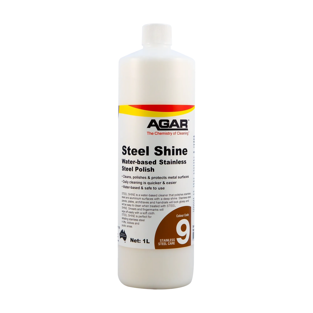 Agar Steel Shine Water Based Stainless Steel Polish