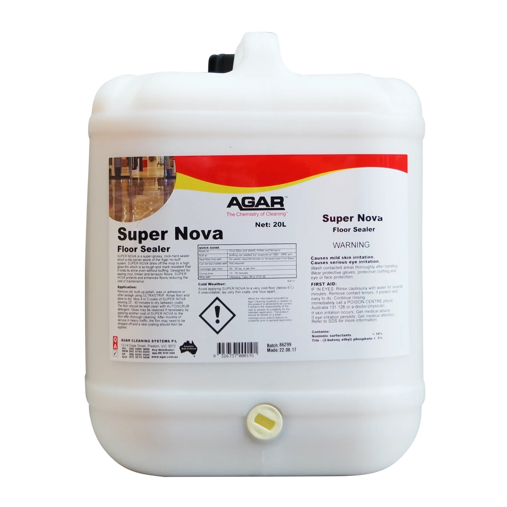Agar Super Nova Floor Sealer & Finisher