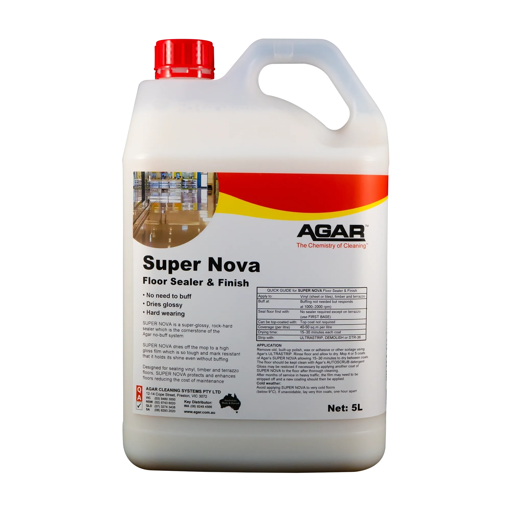 Agar Super Nova Floor Sealer & Finisher
