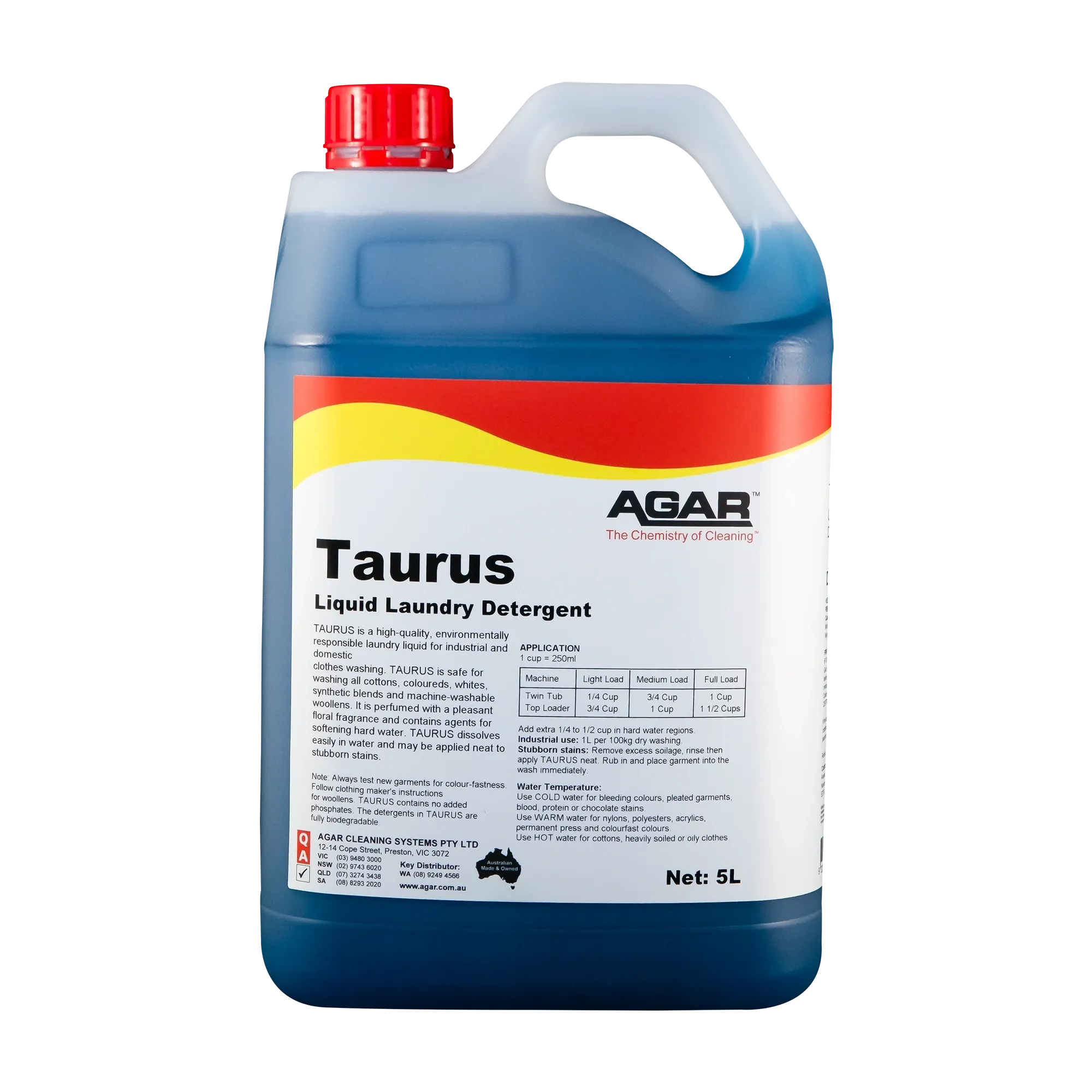 Agar Taurus Liquid Laundry Detergent